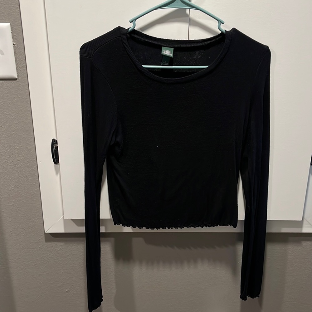 Wild Fable from Target size M black crop top
